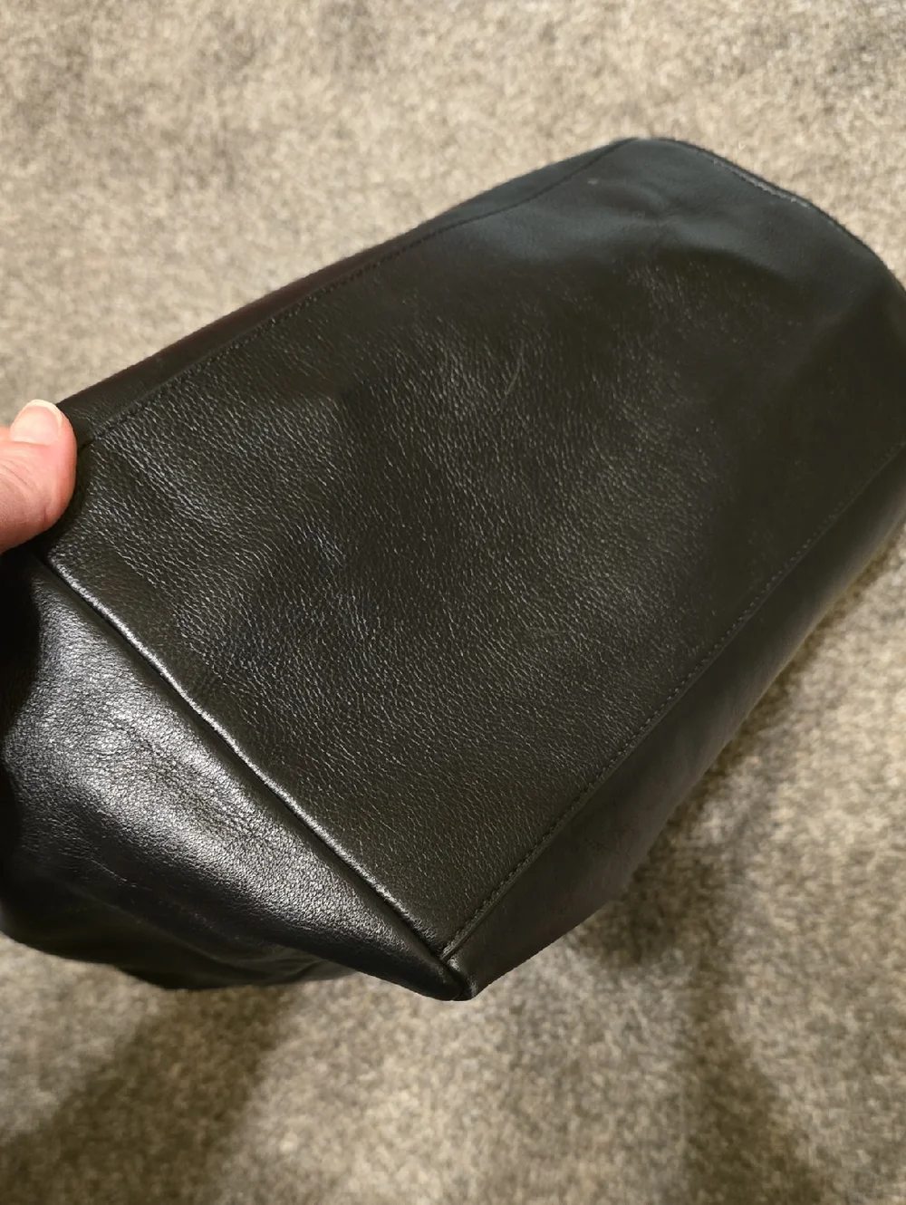 Botkier Black Leather Shoulder Tote for Men